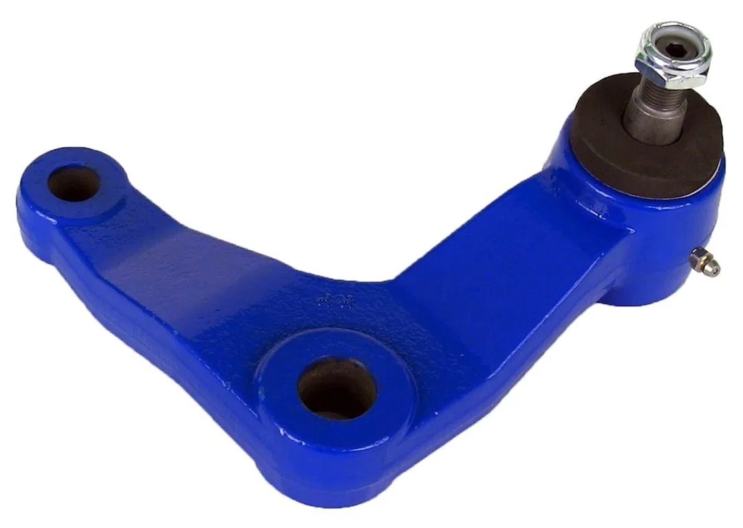 SS3032-10D – SUPER STEER Idler Arm, Driver Side 16000 Pound Blue Without Frame Brackets